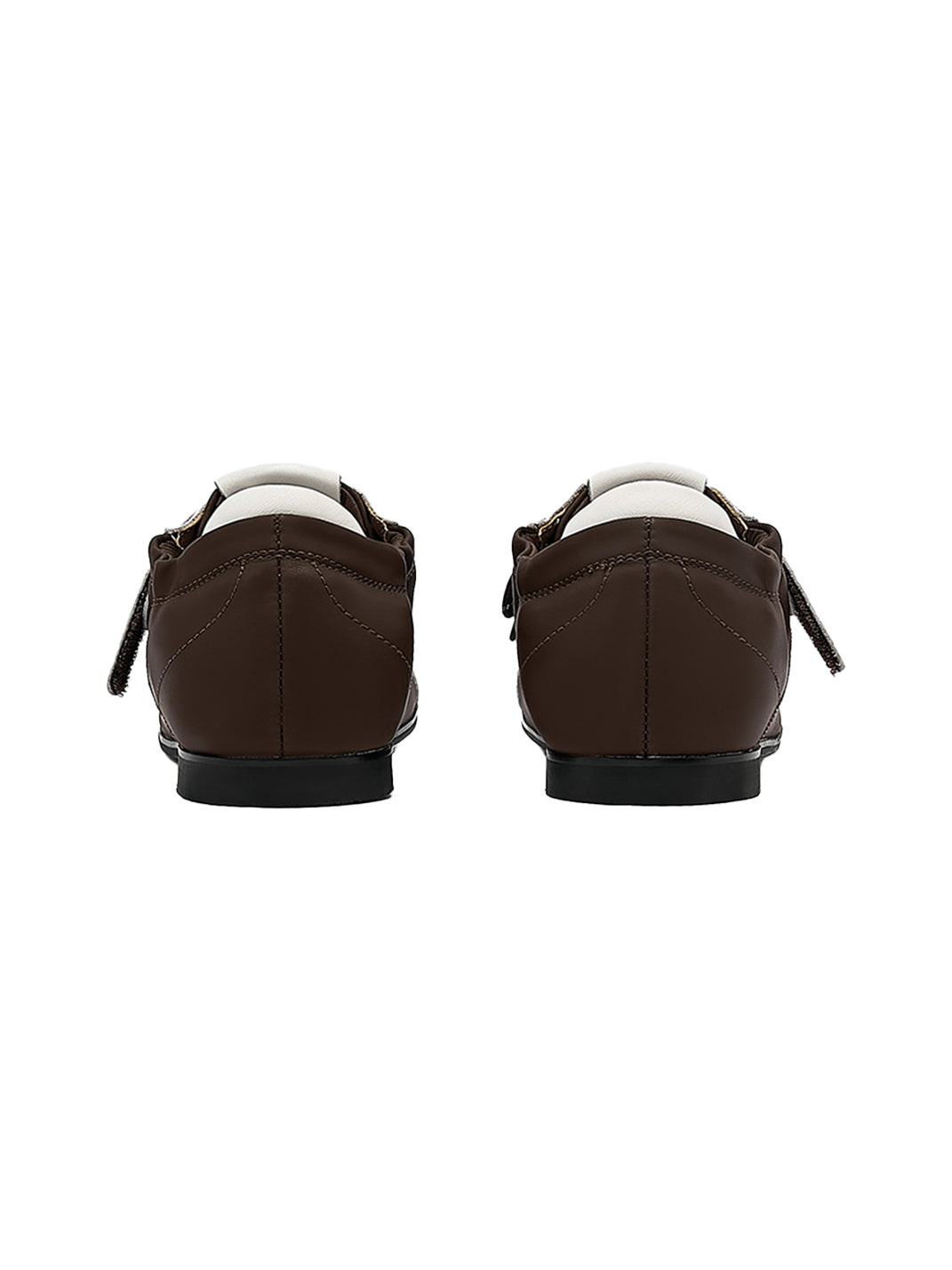 SMILEY | Ballet Flats Round Toe Shoes-Brown - PSYLOS 1, SMILEY | Ballet Flats Round Toe Shoes-Brown, Retro Trainers, SMILEY, PSYLOS 1